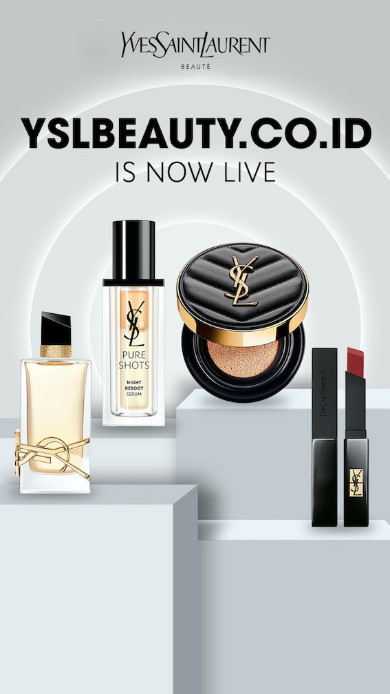 Ysl Beauty Resmi Hadirkan Official Online Store