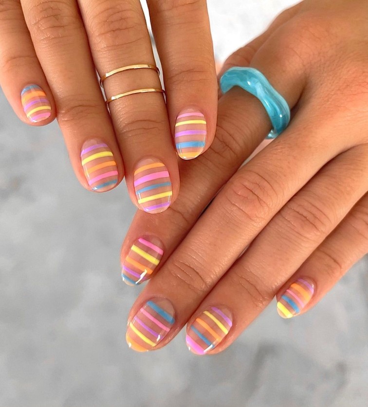 Ide Nail Art Untuk Kuku Pendek Yang Simple Dan Cantik